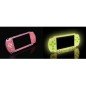 Carcasa superior FLUORESCENTE PSP 2000  - Rosa -