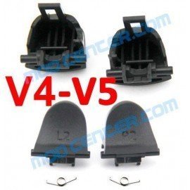 Kit gatillos L2 / R2 + Muelles DualShock 4 PS4 (V4-V5)