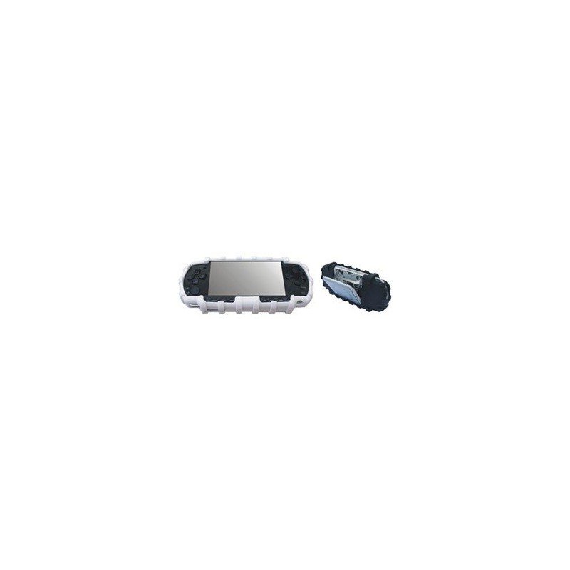 MEGA Protector de silicona antigolpes PSP 2000/3000 -BLANCO-