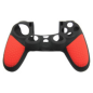 Protector funda silicona mando PS4 - Negro & Rojo Protector funda silicona mando PS4 - Negro & Rojo