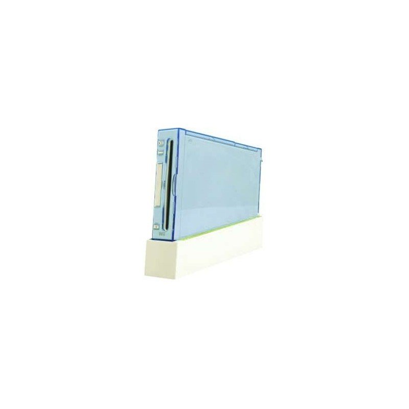 Carcasa protectora wii + soporte con ventilador ( Azul ) Carcasa protectora wii + soporte con ventilador ( Azul )