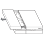Tapa HDD Disco Duro PS4 Fat - Brillo NEGRA (ORIGINAL)