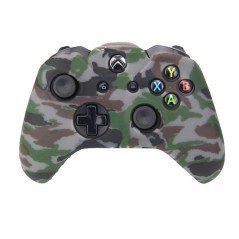 Protector funda silicona mando XBOX ONE - CAMO GRIS