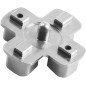 Cruceta direccional DualShock 4 PS4  - Aluminio PLATA