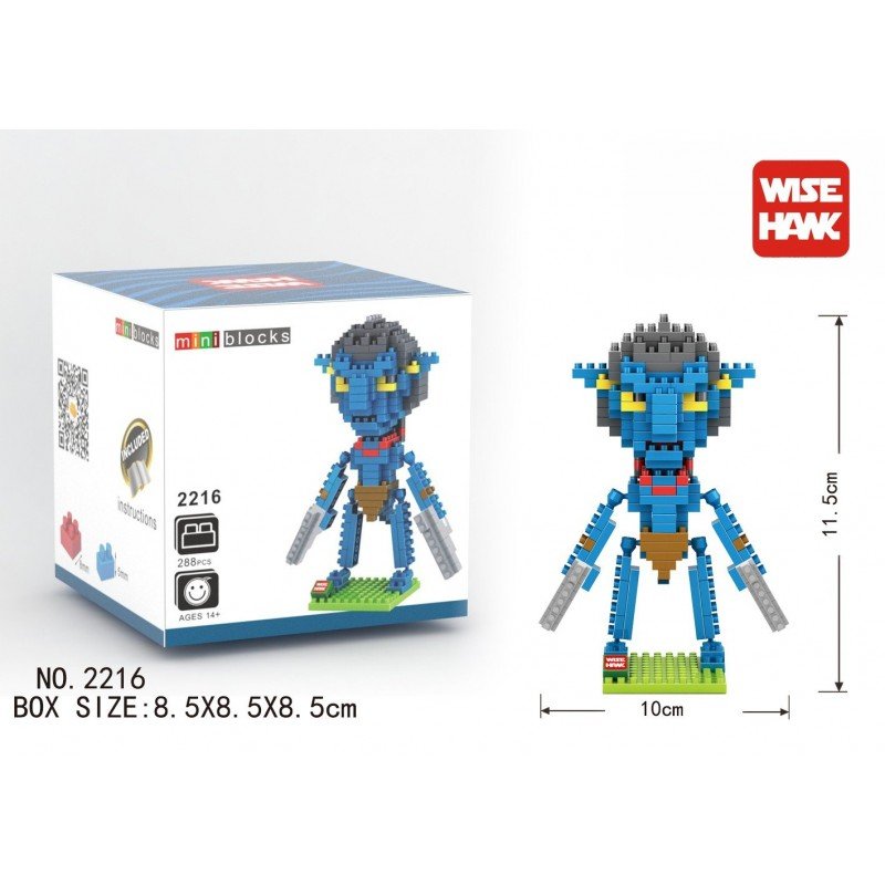 Puzzle 3D - Figura Mini bloques - AVATAR