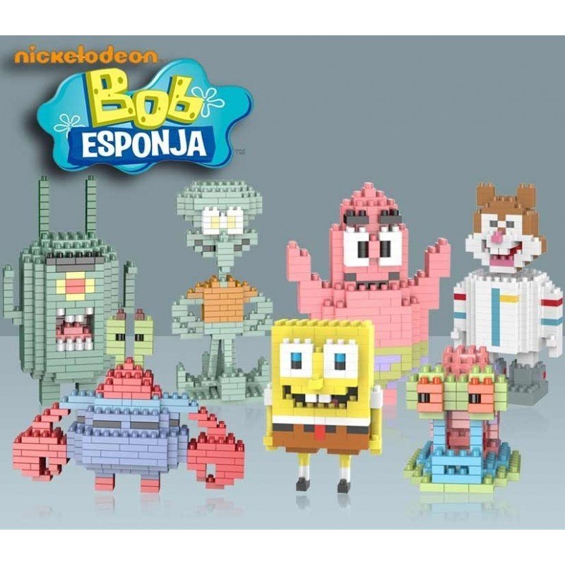 Figura de Mini bloques - Series BOB ESPONJA