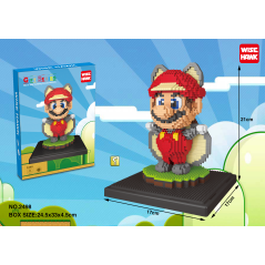 Puzzle 3D - Figura bloques GIGANTE - SUPER MARIO BROS ARDILLA