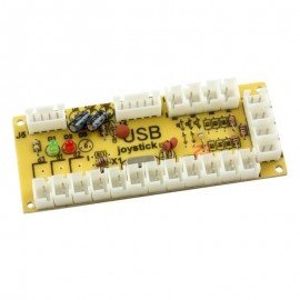 Controlador USB Arcade - Zero Delay 1 Player - PS3 XBOX PC RASPBERRY