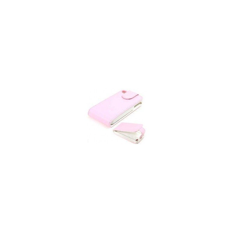 Funda de piel iPhone 4G /4s ( Rosa )