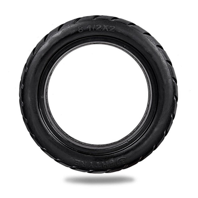 Neumático Negro Sólido Xiaomi Mijia M365 Patinete Electrico 8.5 8 1/2X2 macizo 