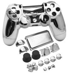 Carcasa mando DualShock 4 PS4 V2 - CROMADO