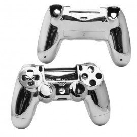 Carcasa mando DualShock 4 PS4 V2 - CROMADO