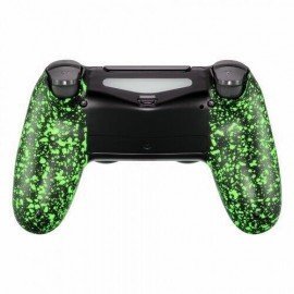 Carcasa antideslizante mando PS4 Mega GRIP - VERDE