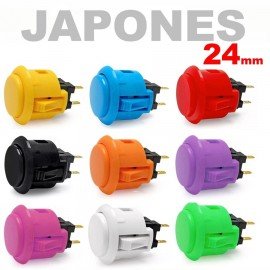 Boton Arcade JAPONES 24mm
