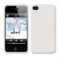 Funda silicona iPhone 4G / 4s ( Blanca )