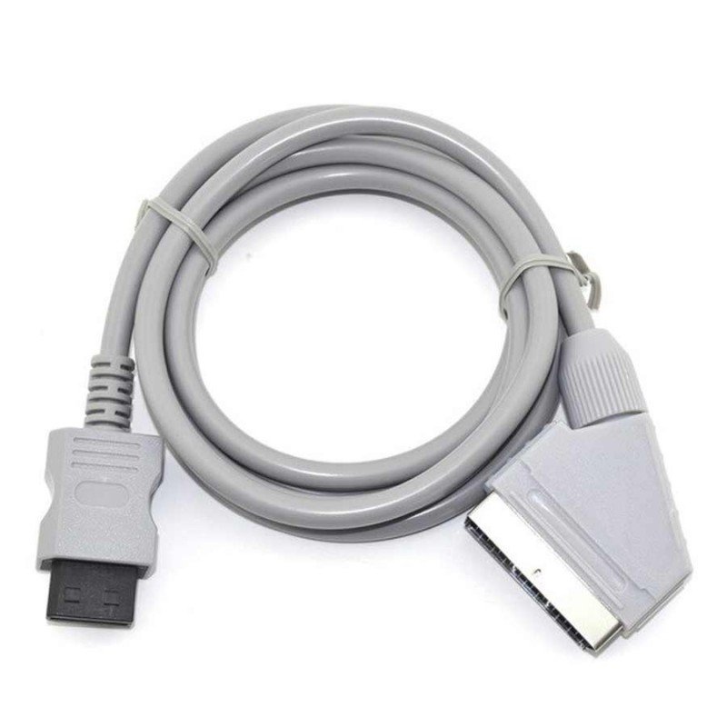 Barra oblicua Posesión Aniquilar Cable RGB (euroconector) Wii Wii / Wii U Accesorios Comprar Mod-Cen...