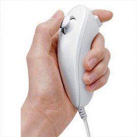 Mando Nunchuk Nintendo Wii / Wii U PlayerGame - Blanco