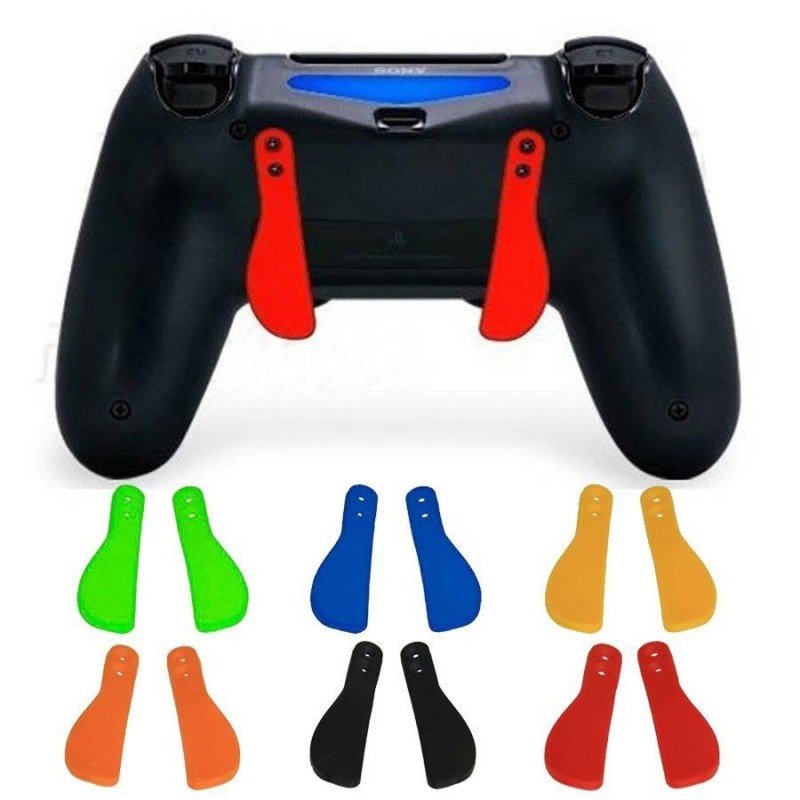 Kit palancas TWISTER + pulsadores Scuf NEGRO