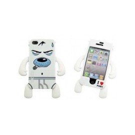 Funda silicona iPhone 4G / 4s ( Perro Fumeta )