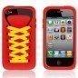 Funda silicona iPhone 4G / 4s ( Zapatilla Roja )