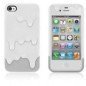 Funda silicona iPhone 4G / 4s ( Helado de Nata )