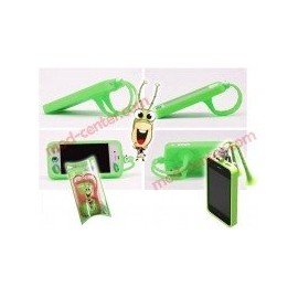 Funda silicona iPhone 4G / 4s ( Meddogy Negro)