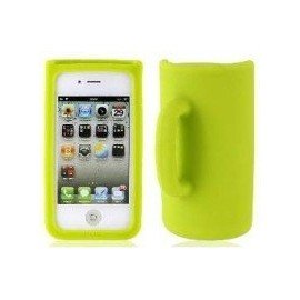 Funda silicona iPhone 4G / 4s ( Taza Verde )