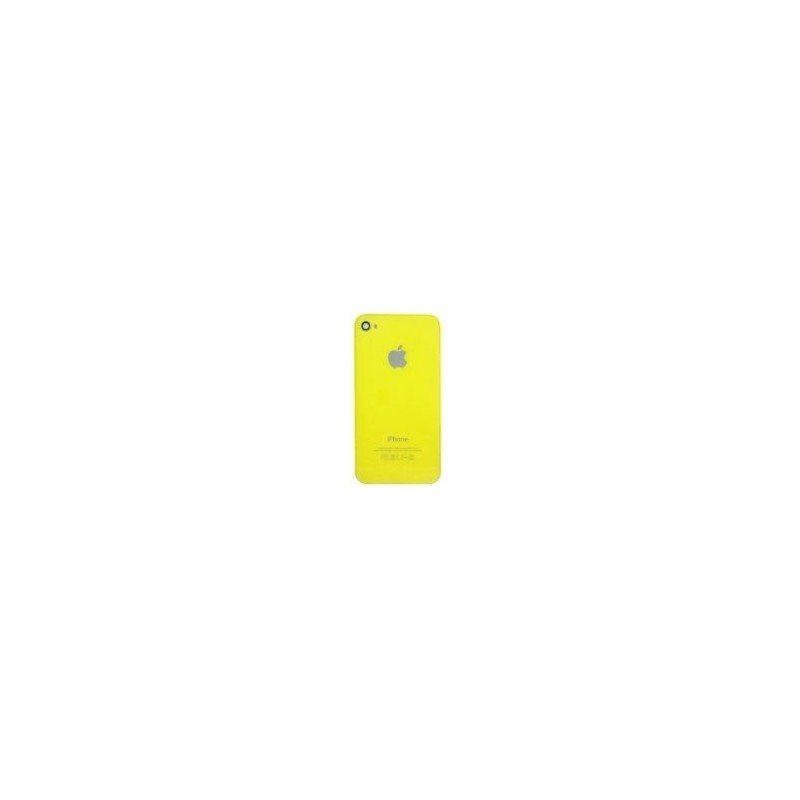 Tapa trasera bateria iPhone 4S  (Amarilla)