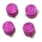 Botones aluminio casquillo de bala PS3 / PS4 - Morado -