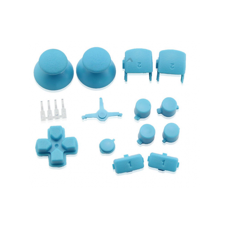Pack botones + gatillos + Joysticks DualShock 3 PS3 AZUL CIELO