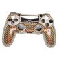 Carcasa PREMIUM mando DualShock 4 PS4 (Carbono GOLD - Brillo) Carcasa PREMIUM mando DualShock 4 PS4 (Carbono GOLD - Brillo)