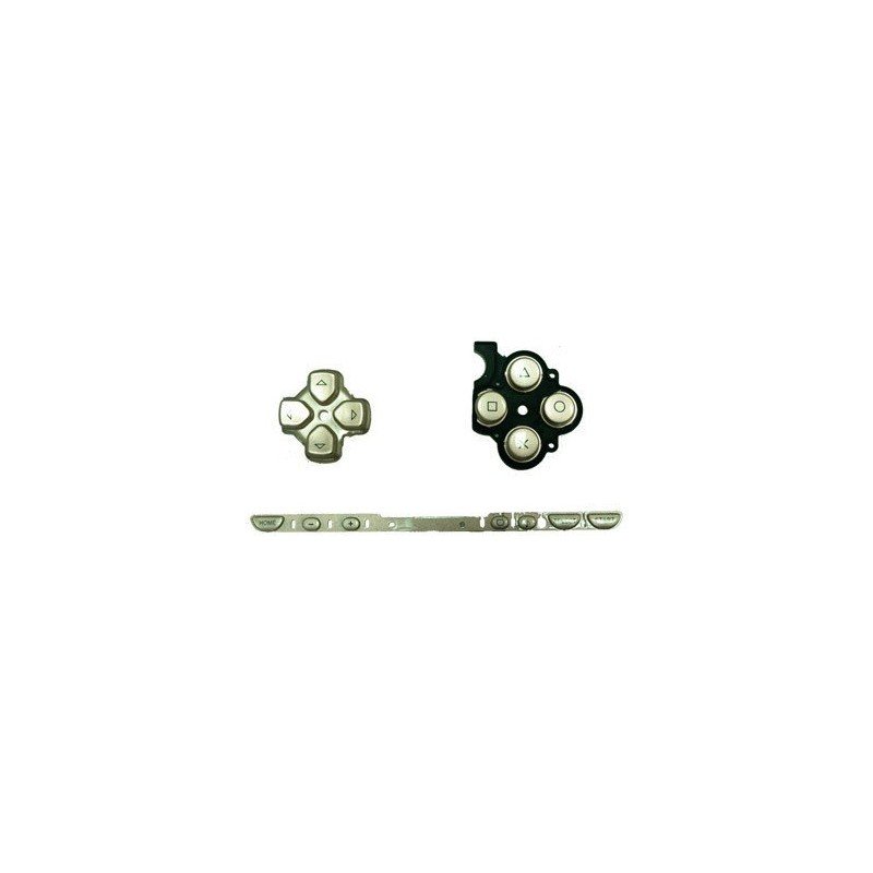 Kit Botones PSP 2000 ( Dorado )