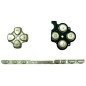 Kit Botones PSP 2000 ( Dorado )