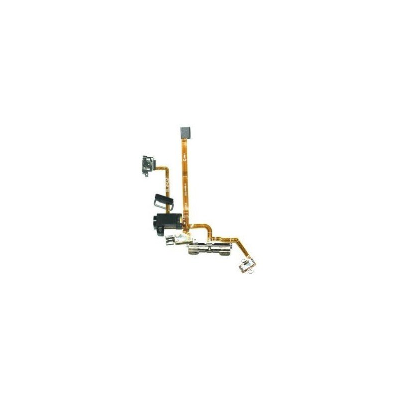 Cable Flex Conector Auriculares + Volumen + Apagado + Hold + Vibrador  iPhone 2G