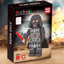 Puzzle Lego 3D - Figura bloques GIGANTE - Star Wars DARTH VADER