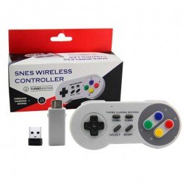 Mando Super Nintendo SNES Inalámbrico Para NES Mini / Raspberry Arcade / PC / Android TV
