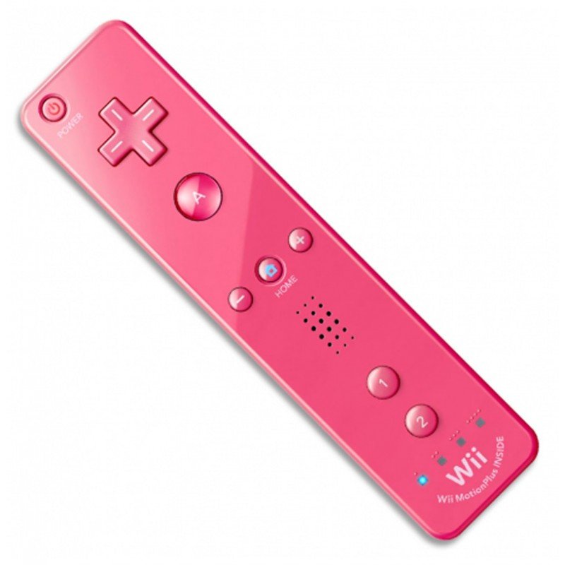 Mando Wii Remote PLUS + Protector Wii ( Rosa )