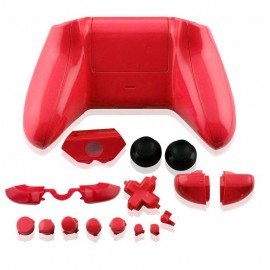 Carcasa completa + botones mando XBOX ONE - V.2 ROJO