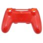 Carcasa mando DualShock 4 PS4 V2 - Transparente Rojo