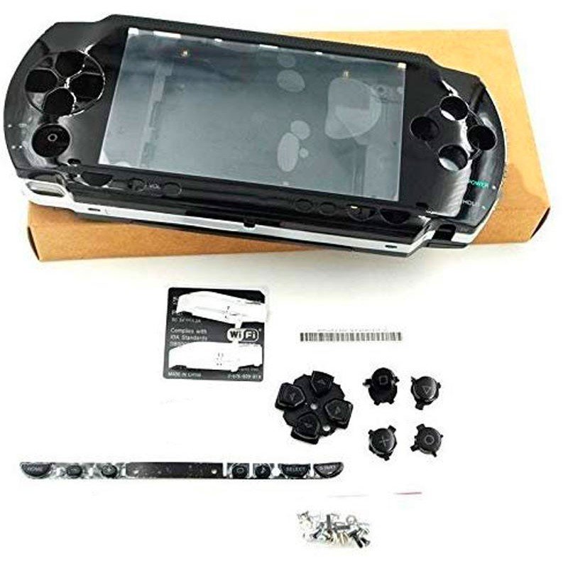 mínimo canto Responder Carcasa completa PSP 1000 + Botones ( Negra ) PSP Repuestos Comprar...