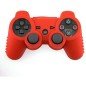 Protector Mando PS3 funda silicona DualShock 3 - ROJO