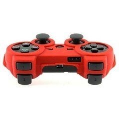 Protector Mando PS3 funda silicona DualShock 3 - ROJO