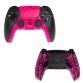 Mando PS5 Scuf Negro Palancas Fusion MegaGrip - Rosa Fluor