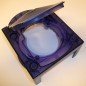 Carcasa GameCube XCM Viper compatible con DVD GRANDES - Cristal BLUE