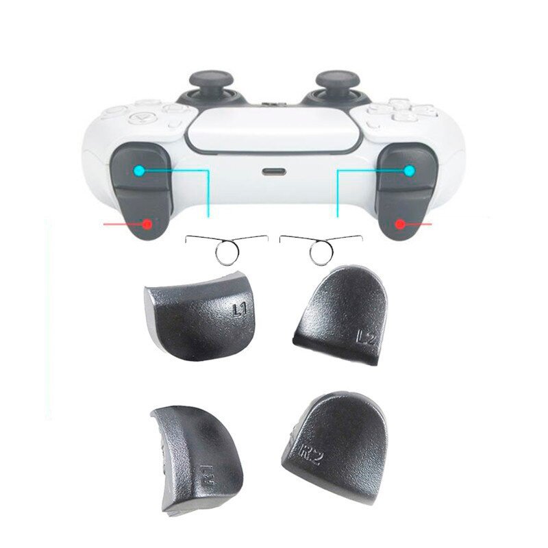 Botones L1/R1 L2/R2 + muelles Gatillos Mando PS5 - Dualsense V1 / BDM-010