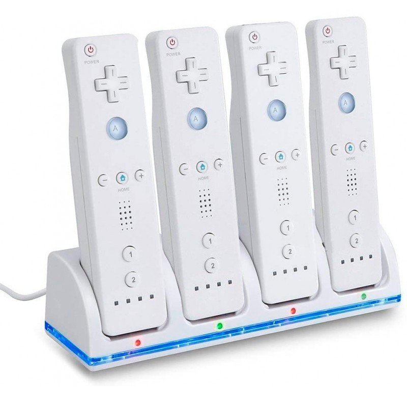 Base de carga Wii Remote X4 1800 mAh