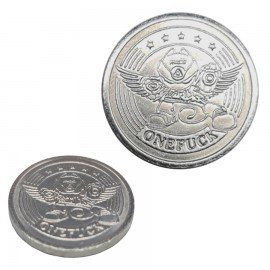 Fichas One Fuck - Token - Monedas metalicas 200Und