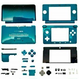 3DS Carcasa completa repuesto - Azul