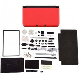 3DS XL Carcasa completa repuesto - Roja