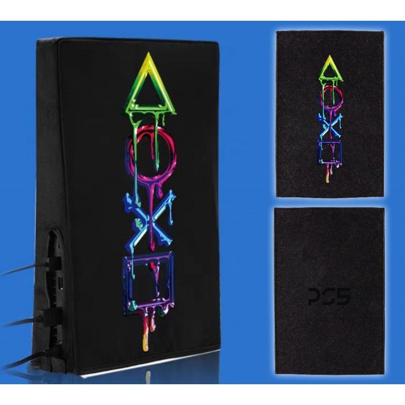 Funda protectora anti suciedad PS5 - Negra